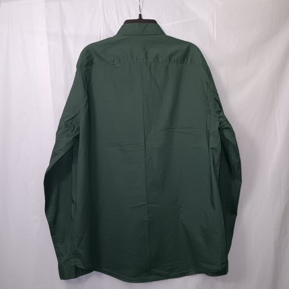 H&M RELAXED FIT BUTTON DOWN SHIRT - Picture 4 of 8